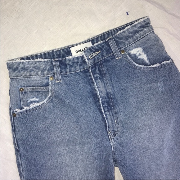 Rollas Denim Size 26 High Rise Crop Flare - Picture 6 of 6